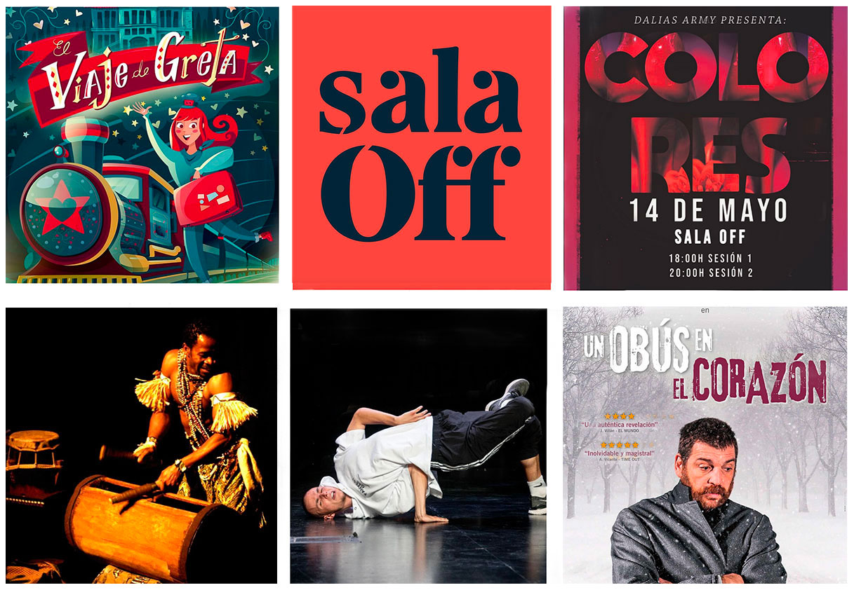 La firme apuesta de la Sala Off por el teatro contemporáneo nos seduce en su programación del mes de mayo