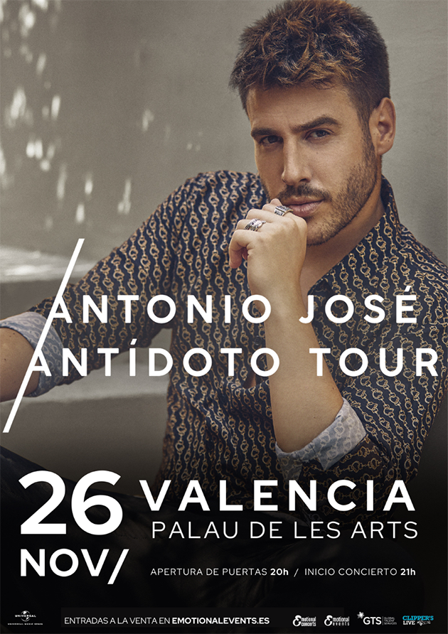 ANTONIO JOSÉ concierto en Valencia