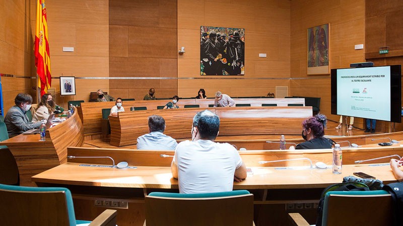 La Diputación presenta las propuestas para la sede fija del Escalante