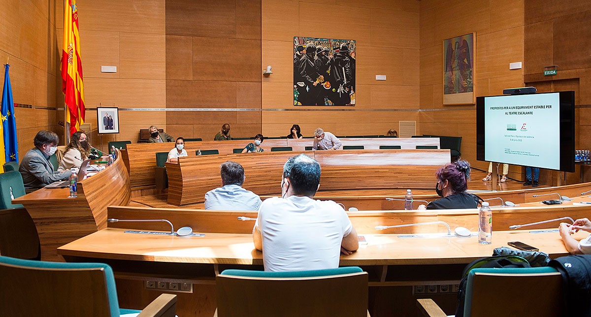 La Diputación presenta las propuestas para la sede fija del Escalante