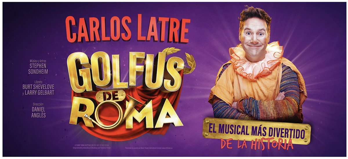 Las entradas de  ‘GOLFUS DE ROMA’, protagonizada por Carlos Latre, ya a la venta