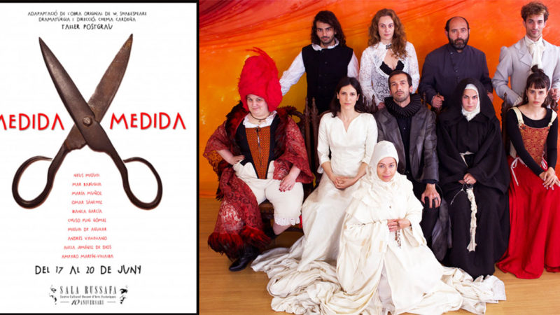 Sala Russafa estrena una versión ‘dark’ y actualizada de MEDIDA POR MEDIDA, una de las piezas menos conocidas de Shakespeare
