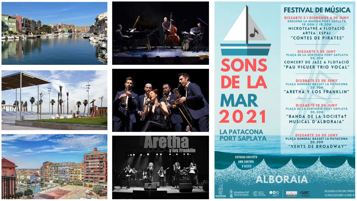 Alboraya presenta el festival “Sons de la Mar” 🎶 🌊 🎵⛵️🎭