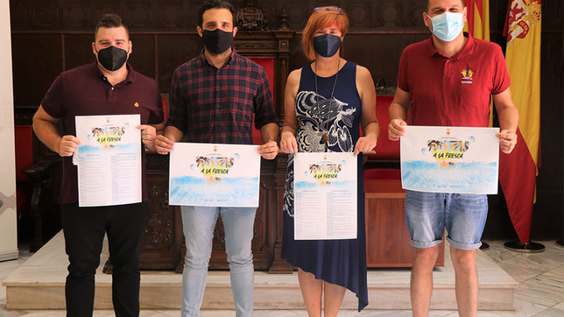 El Ayuntamiento de Sagunto presenta la programación de Estiu a la Fresca para los meses de julio y agosto