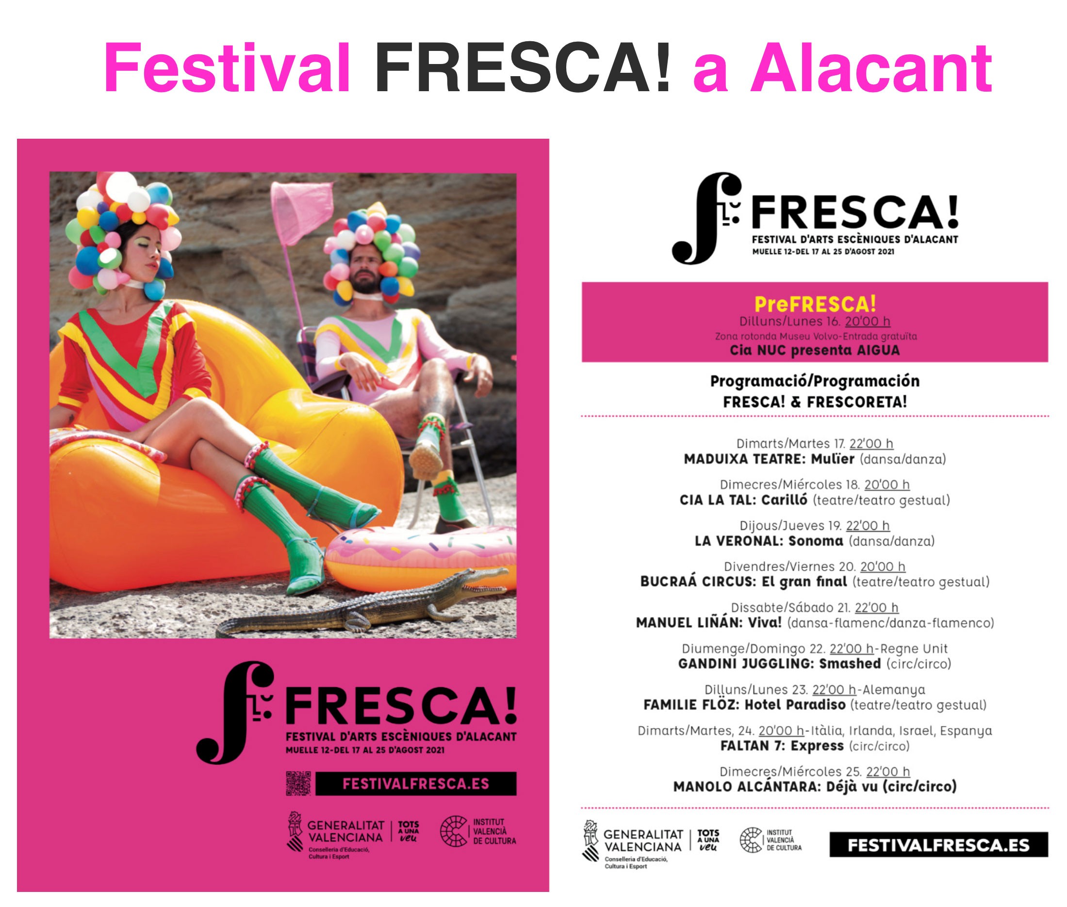 FRESCA! Festival Alicante 2021