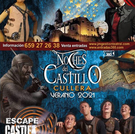 LAS “NOCHES DEL CASTILLO” REGRESAN A CULLERA CON UNA AMPLIA Y VARIADA PROGRAMACIÓN