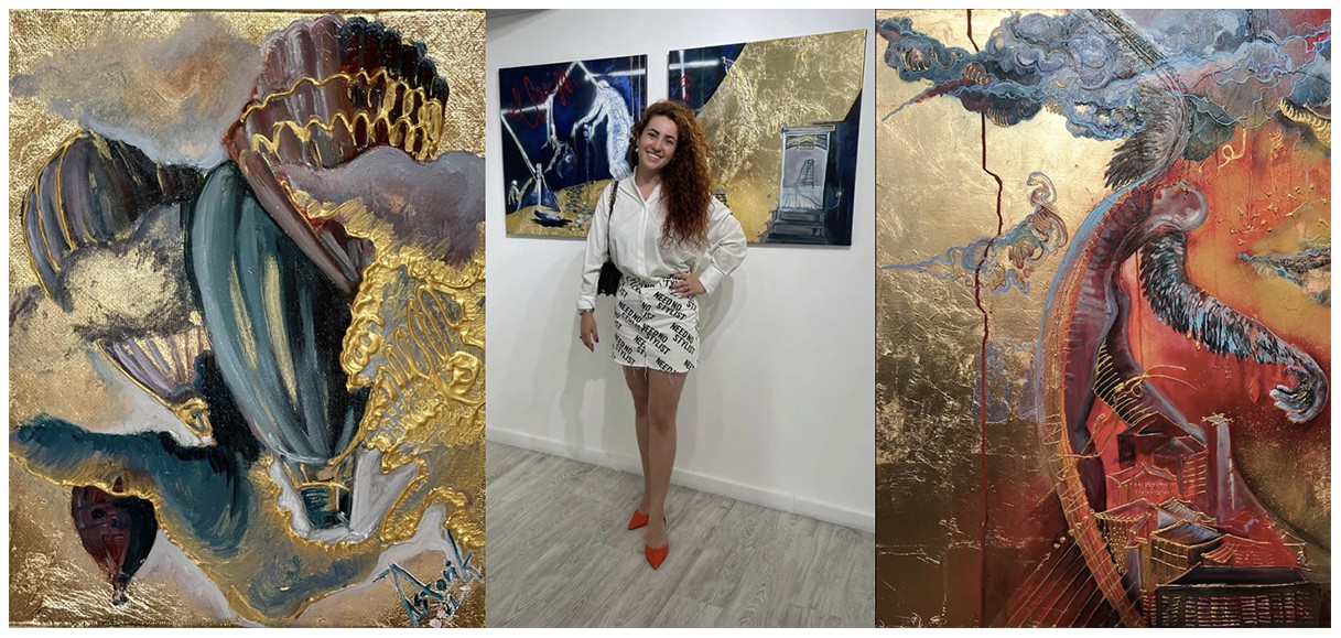 Aleksandra Istorik expone en Valencia su colección ‘Cuentos Dorados’, una muestra de arte para imaginar