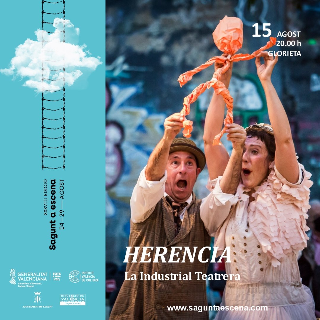 ‘Herència’, de la compañía La Industrial Teatrera, se presenta en el Off Romà de Sagunt a Escena