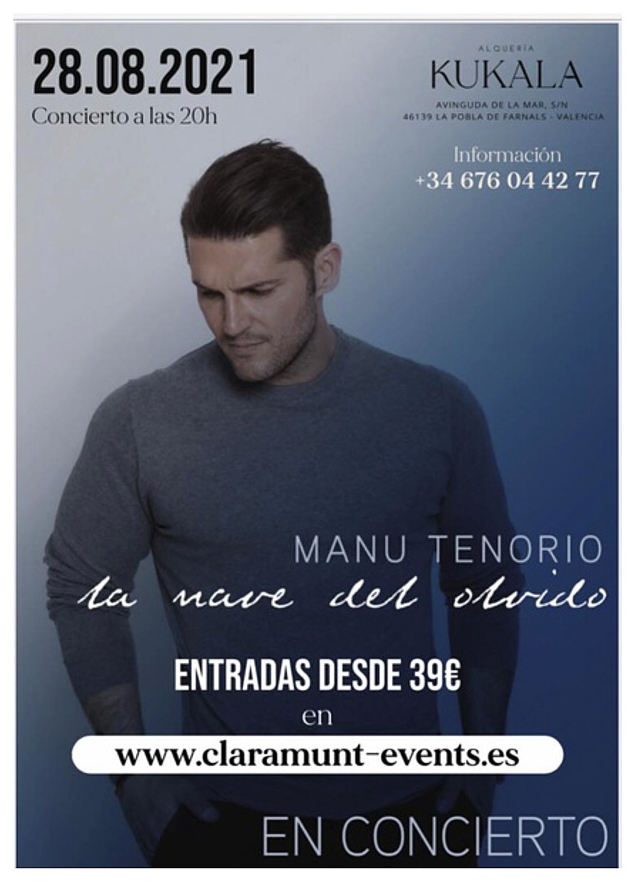 Manu Tenorio en concierto Privado