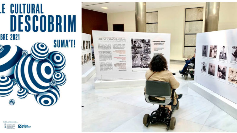 COCEMFE Valencia impulsa ‘Descobrim’, un ciclo cultural para visibilizar las inquietudes artísticas de las personas con discapacidad física