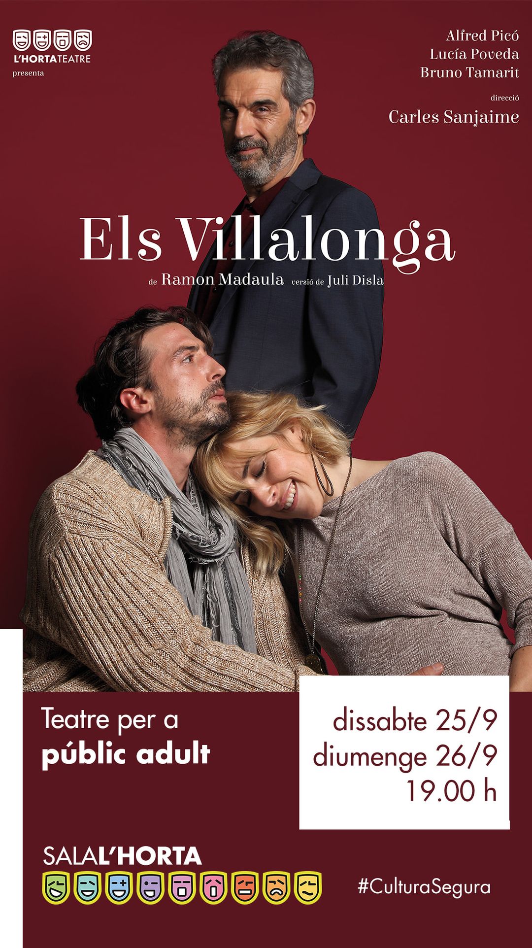La Sala L’Horta arranca la temporada con el preestreno de la comedia “Els Villalonga”