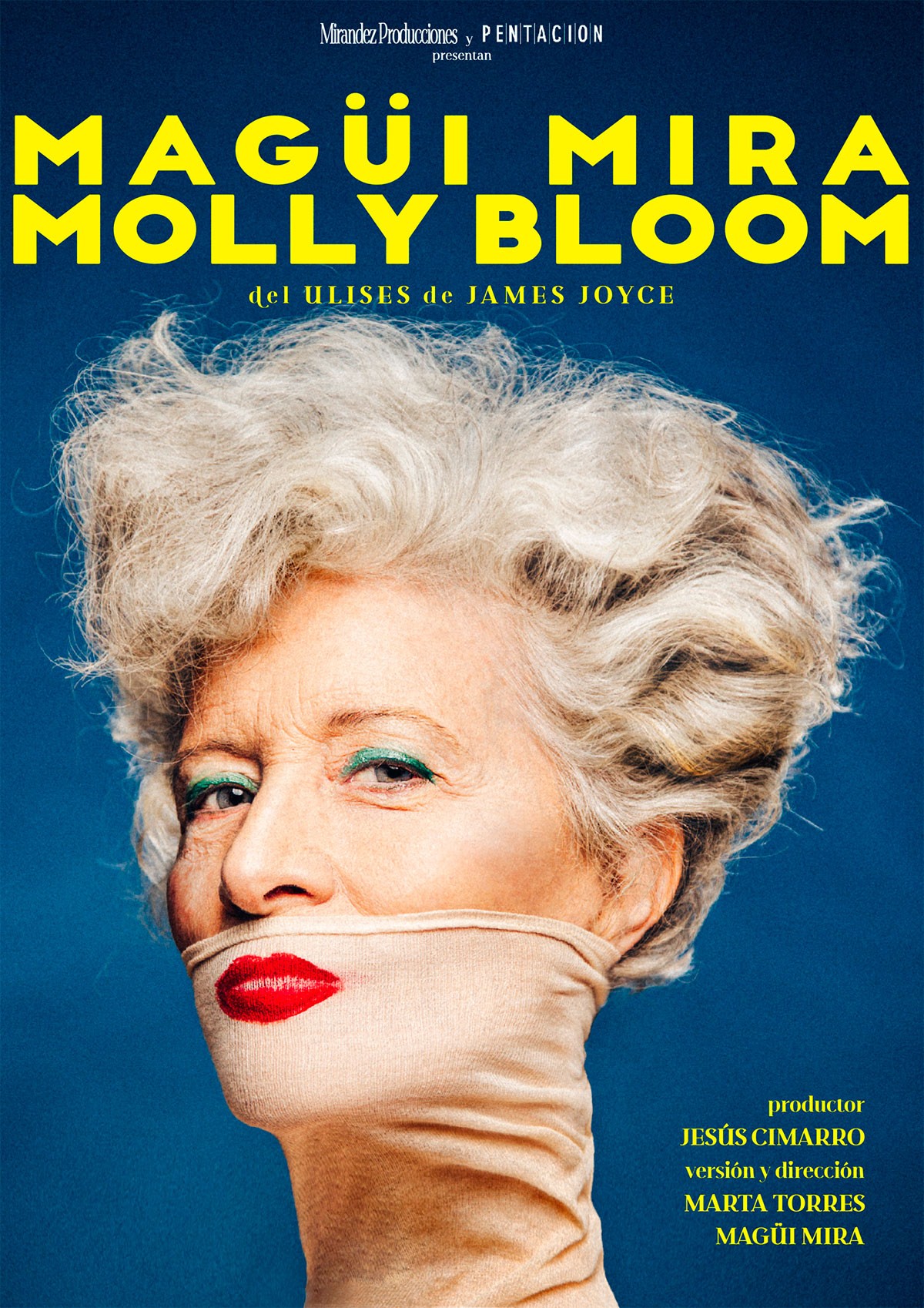 ‘Magüi Mira Molly Bloom’ representa el regreso de la actriz y directora al mítico personaje del ‘Ulises’ de James Joyce