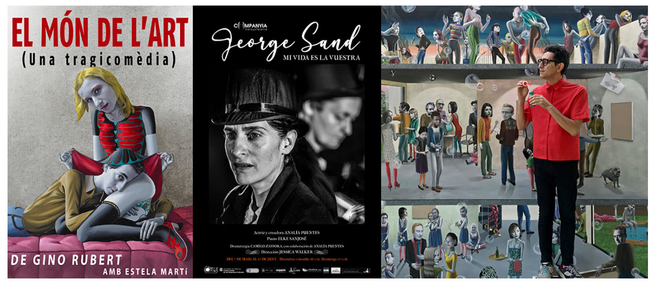 Arranca el ‘Ciclo de Compañías Nacionales’ de Sala Russafa con el estreno en Valencia de un retrato de George Sand, escritora y pionera del feminismo