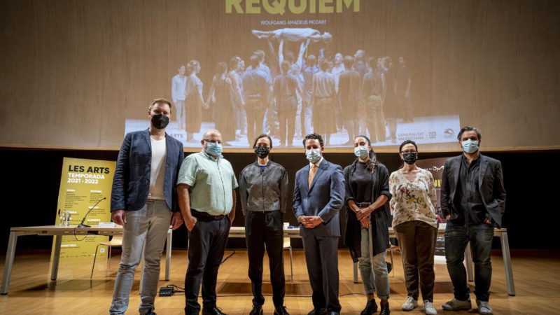 Les Arts estrena en España la versión teatralizada del ‘Réquiem’ de Mozart ideada por Romeo Castellucci