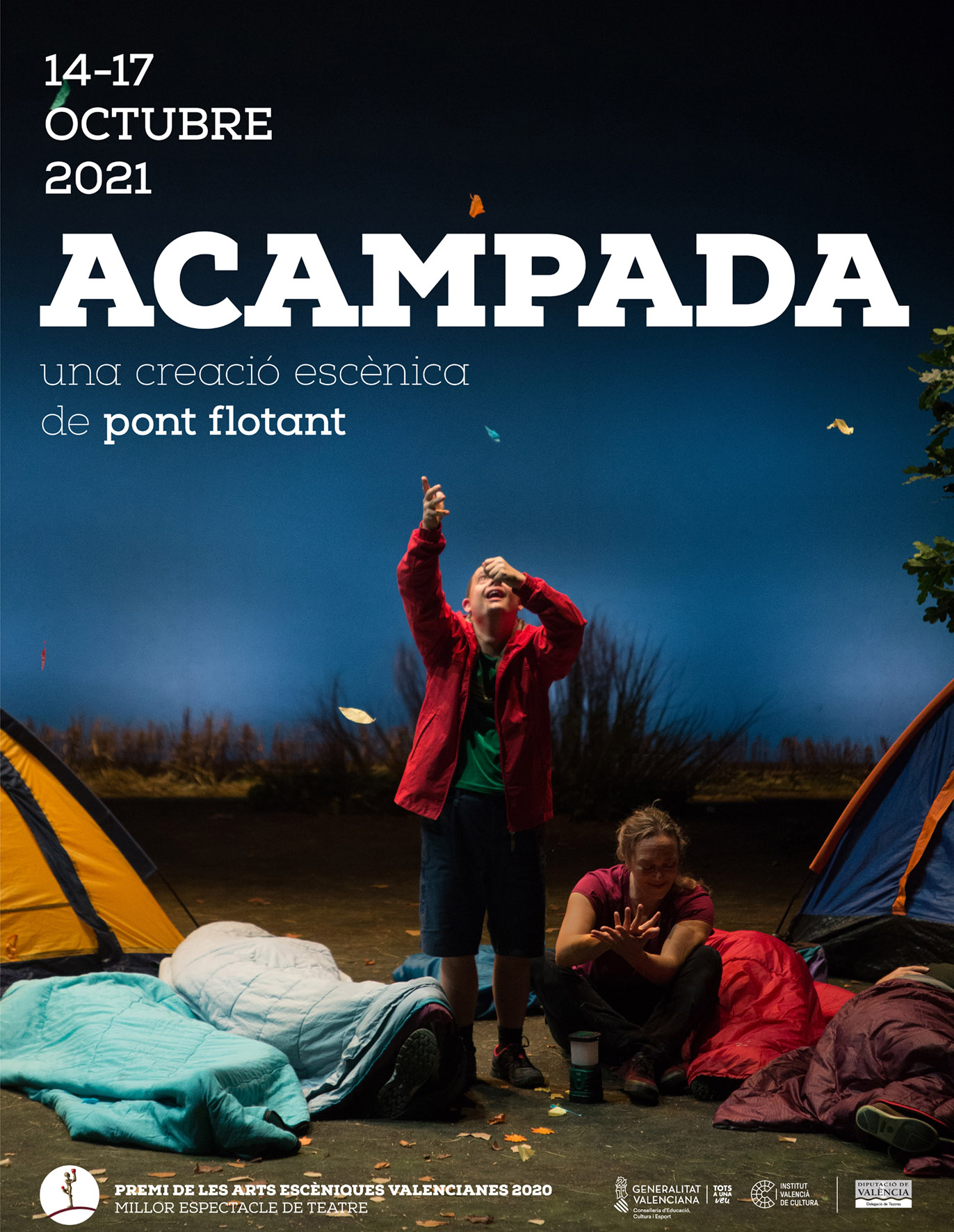 El Pont Flotant presenta “ACAMPADA” en el Teatro Principal de Valencia