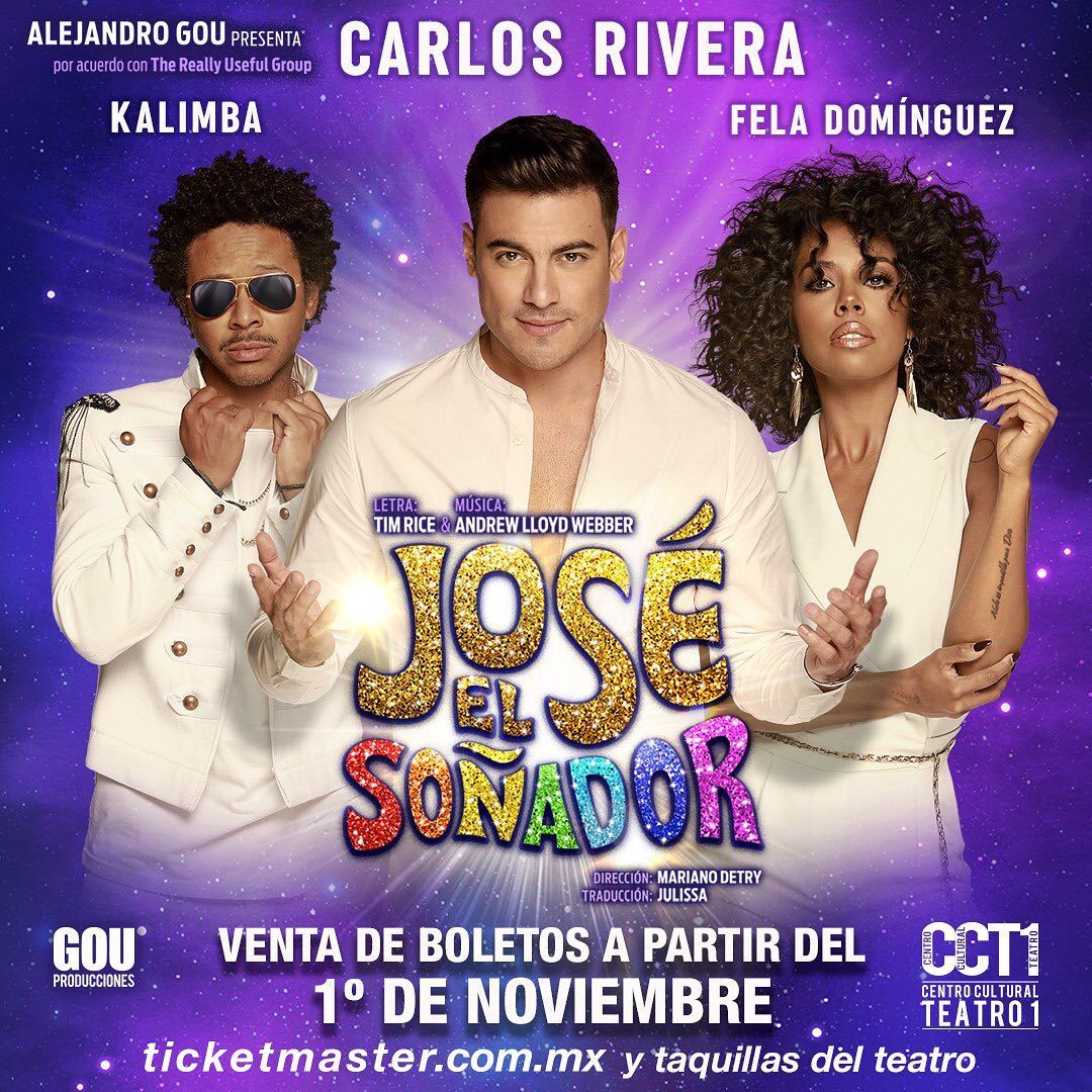 Carlos Rivera regresa al teatro musical