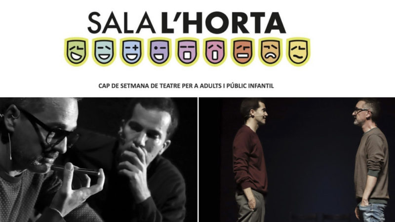 La Sala L’Horta lleva a escena “La Sort”, comedia dramática sobre el proceso de adopción homoparental e interracial de los dramaturgos y actores Juli Disla y Jaume Pérez