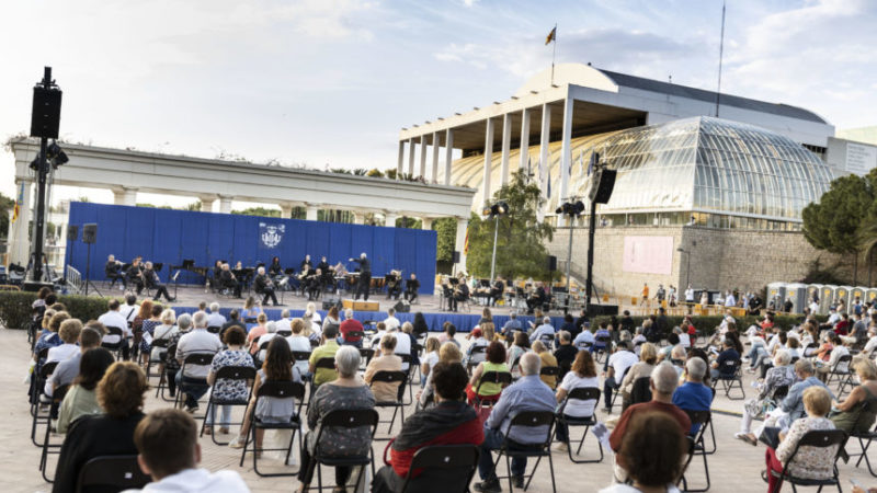 El Palau de la Música da apoyo al secotr musical valenciano con ocho conciertos gratuitos y al aire libre rock, pop y música de banda