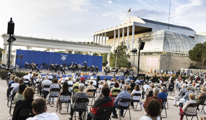 El Palau de la Música da apoyo al secotr musical valenciano con ocho conciertos gratuitos y al aire libre rock, pop y música de banda