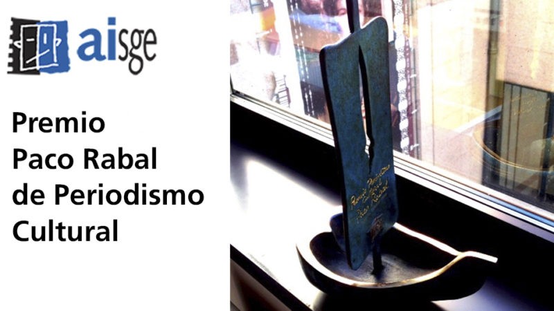 La Fundación AISGE convoca el XV Premio Paco Rabal de Periodismo Cultural