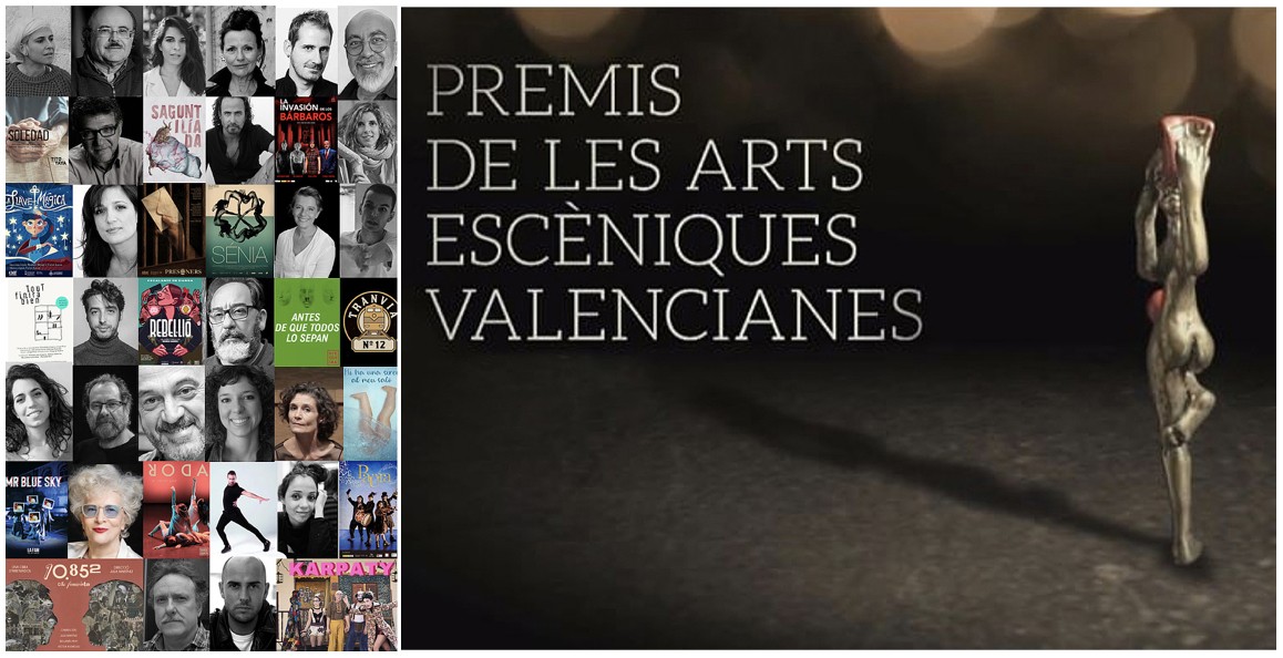 54 nominados para 18 categorías en los Premios de las Artes Escénicas Valencianas de este año