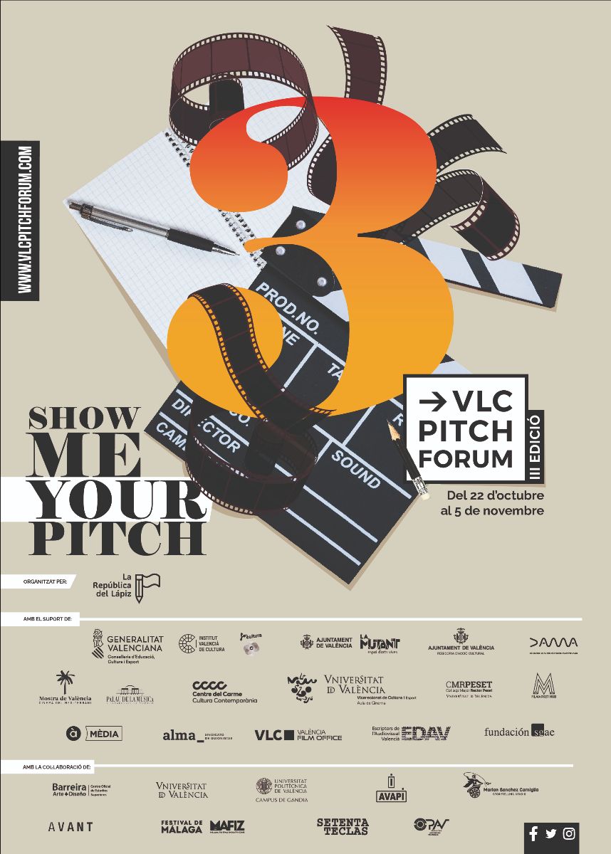 🎥 VLC PITCH FORUM anuncia los proyectos seleccionados para su tercera edición