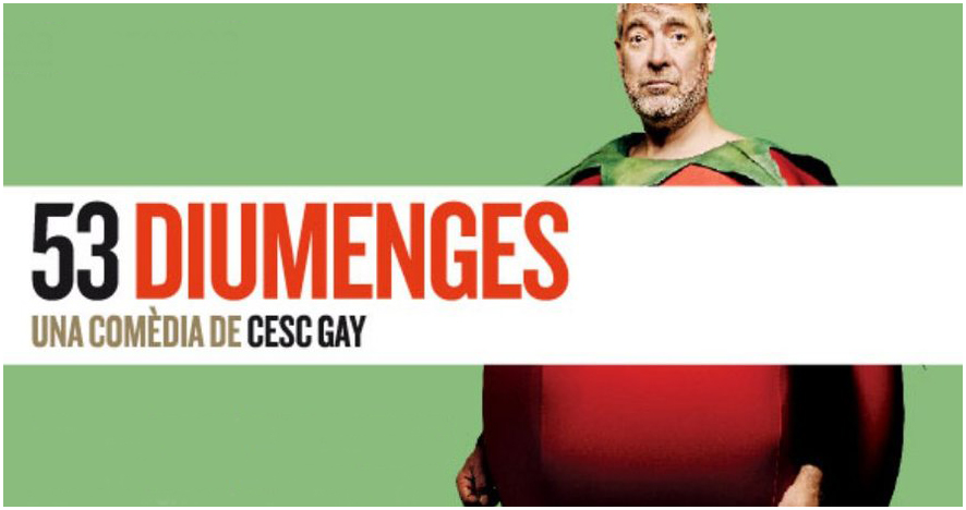 El Institut Valencià de Cultura lleva al Principal la obra ‘53 diumenges’, escrita y dirigida por Cesc Gay