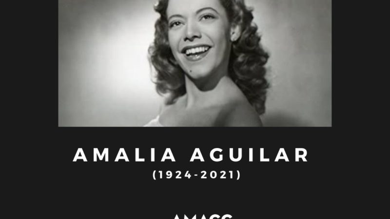Muere la actriz y bailarina Amalia Aguilar