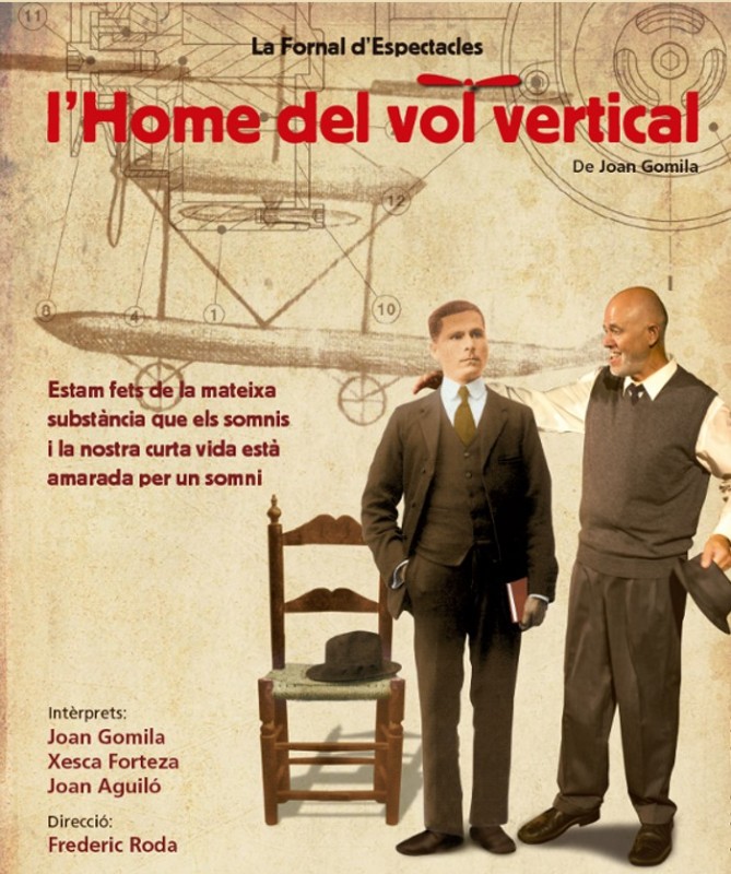 ‘L’home del vol vertical’ llega al Teatre Micalet