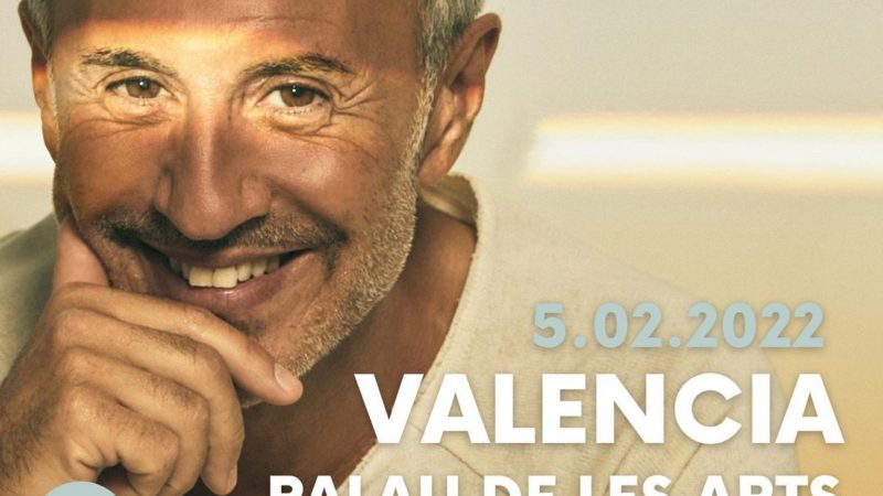 Sergio Dalma presenta su gira ‘Alegría’ en Valencia