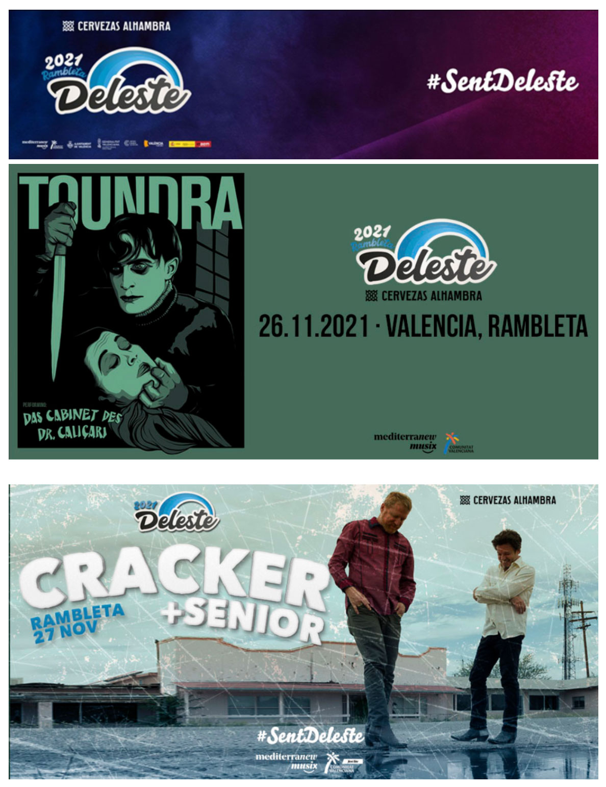 🎶 El Deleste termina su ciclo de conciertos #SentDeleste con Toundra y Cracker