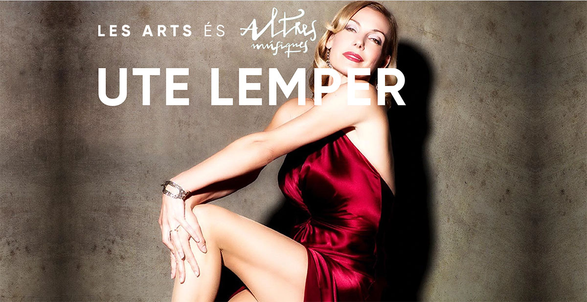 Ute Lemper recupera en Les Arts la esencia del cabaret berlinés con ‘Rendezvous with Marlene’