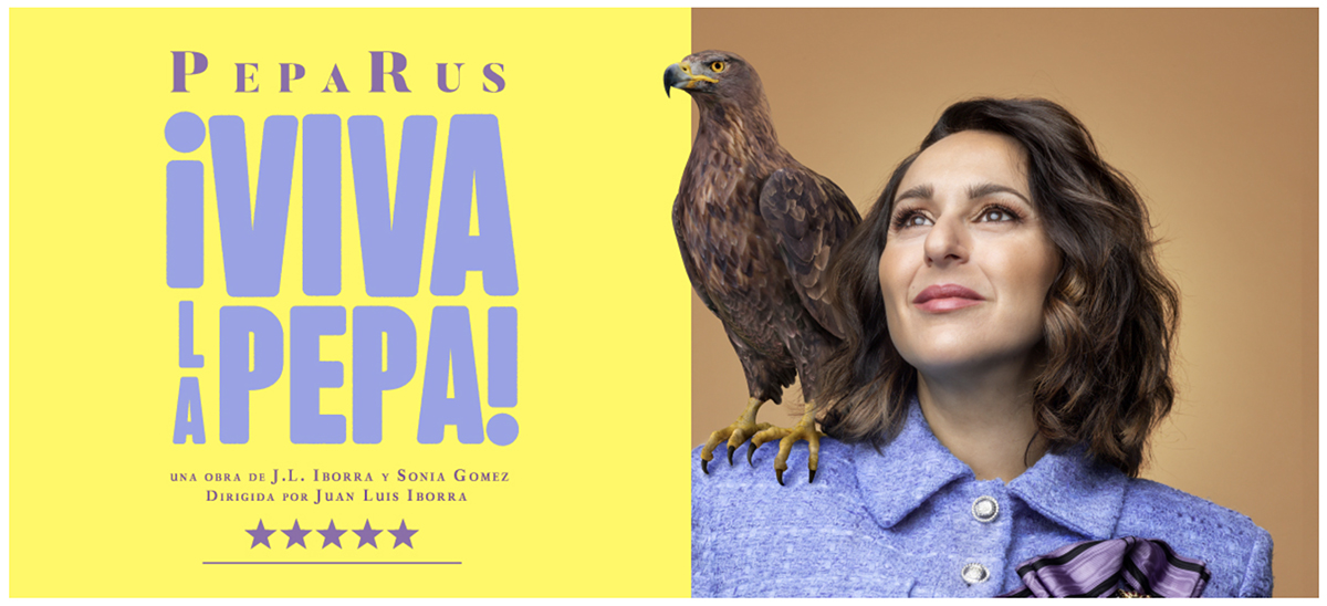 Pepa Rus llega a Valencia con el monólogo cómico ‘¡Viva la Pepa!’, dirigido por Juan Luis Iborra