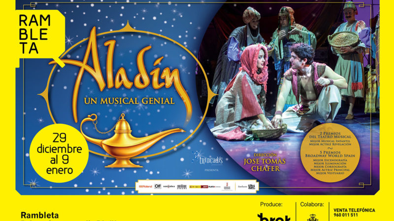 ‘Aladín, un musical genial’ – La Rambleta