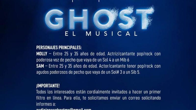 Ghost regresa a México – CASTING
