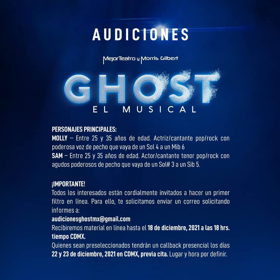 Ghost regresa a México – CASTING
