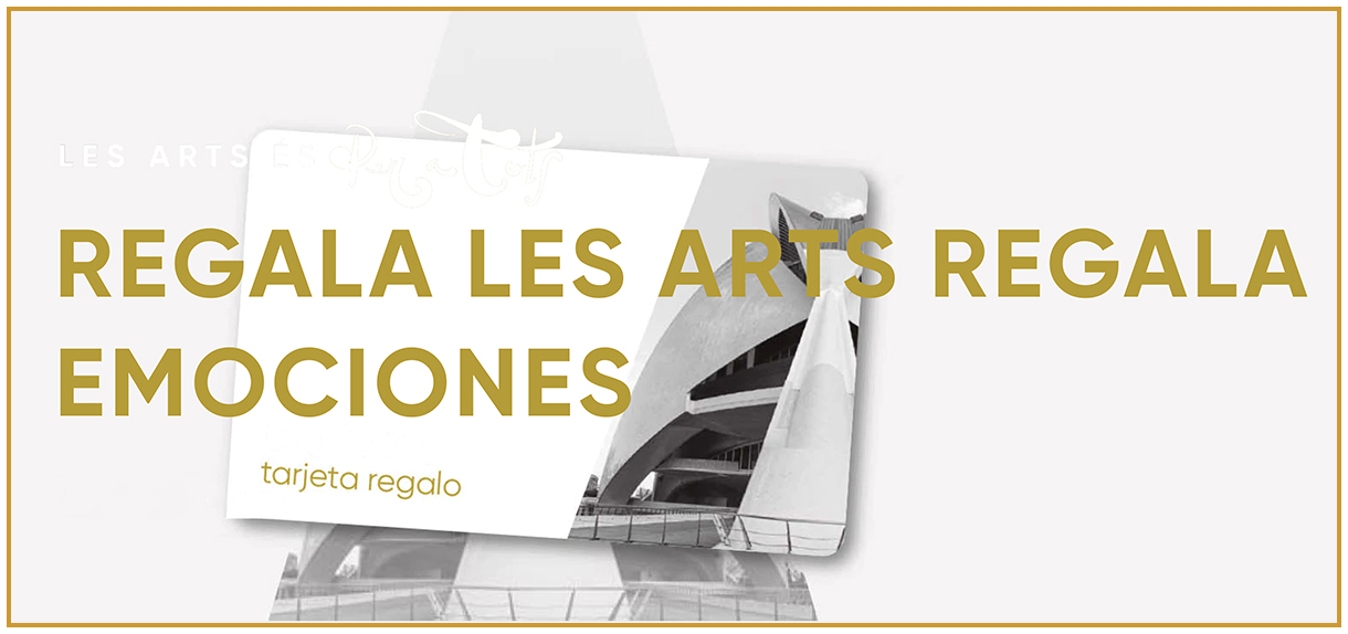 Les Arts propone regalar cultura por Navidad