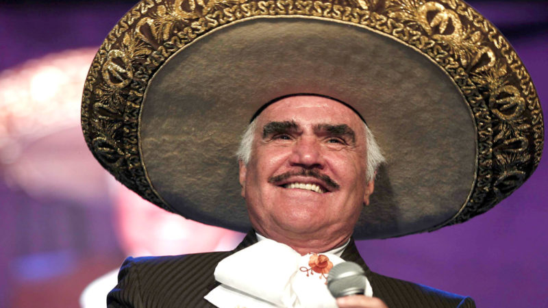 Fallecé el cantante mexicano Vicente Fernández