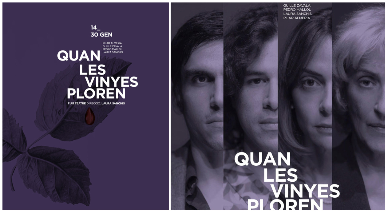 Fum Teatre aborda los conflictos familiar pendientes de ser resueltos con ‘Quan les vinyes ploren’