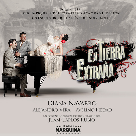 Diana Navarro es Concha Piquer en “En tierra extraña”