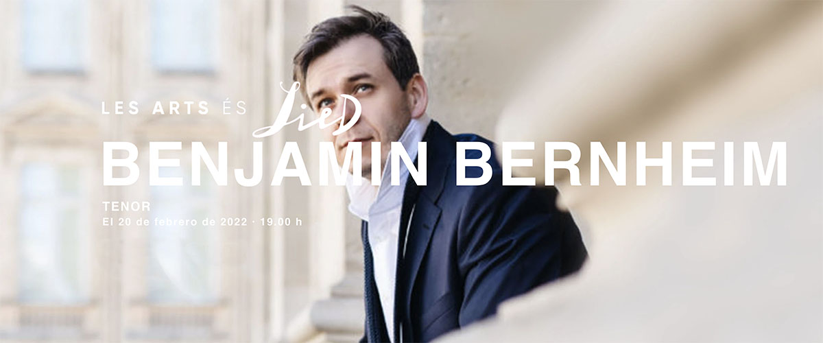 Benjamin Bernheim canta en Les Arts ‘mélodies’ de Chausson y Duparc y ‘Lieder’ de Brahms