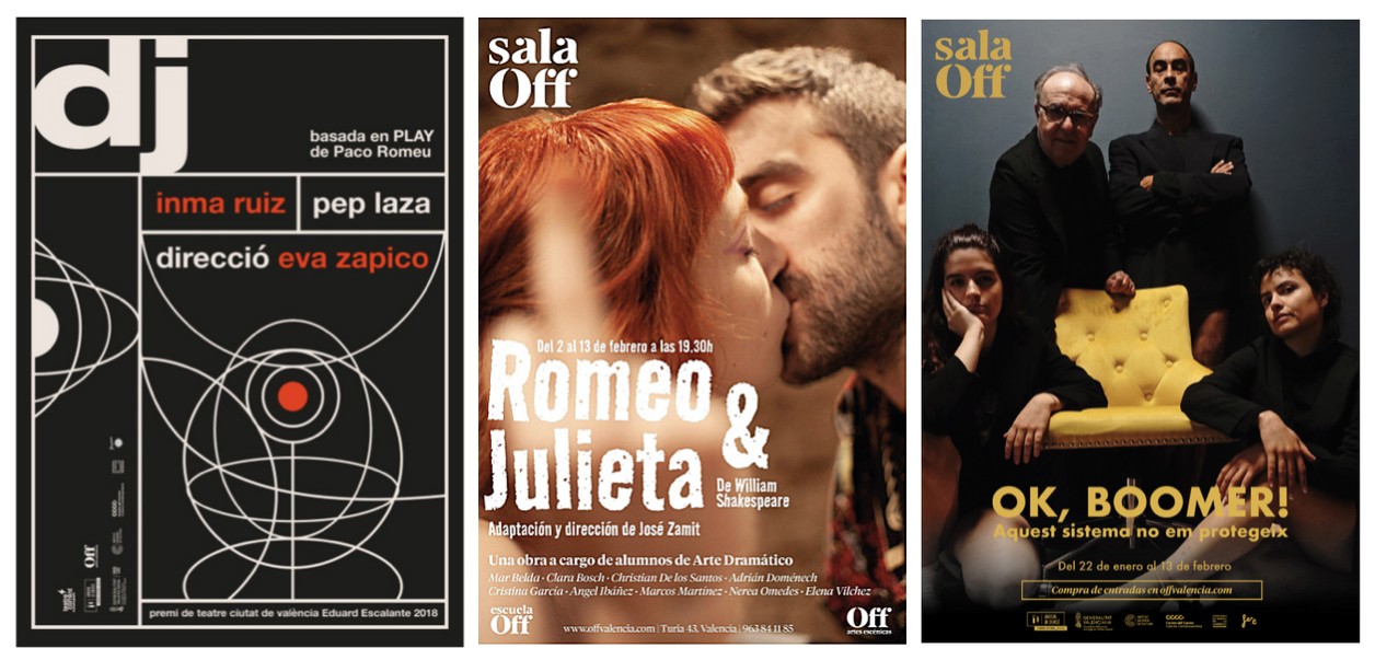 Los clásicos y nuevas creaciones valencianas protagonizan la programación de febrero en la Sala Off