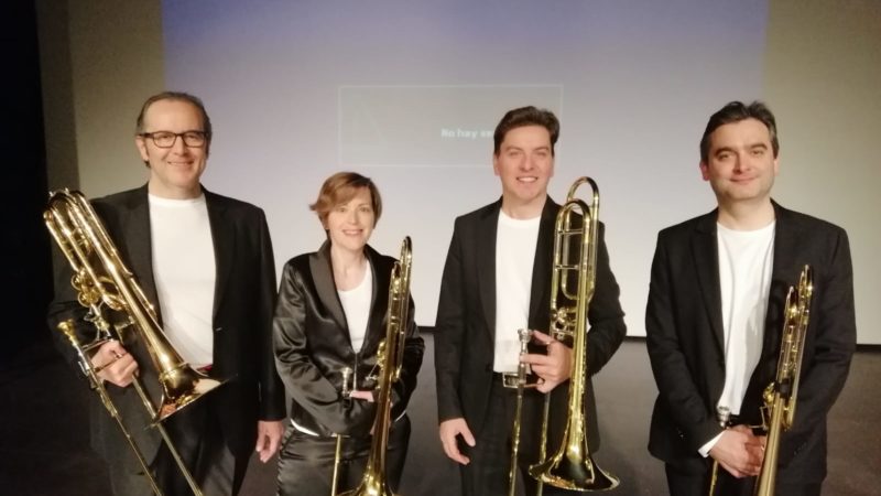 “Los jueves clásicos del Chapí” con el Cuarteto de trombones “Glissando”