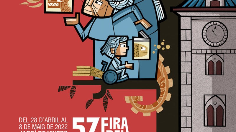 LA GALARDONADA CON EL PREMIO NACIONAL DEL CÓMIC, CRISTINA DURÁN, ILUSTRA EL CARTEL DE LA 57ª FIRA DEL LLIBRE DE VALÈNCIA