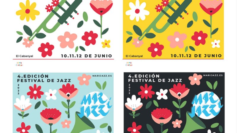 EL FESTIVAL MAR I JAZZ PRESENTA SU NUEVA IMAGEN DISEÑADA POR LA ARTISTA INMA CARPENA Y DESVELA LAS FECHAS DE SU CUARTA EDICIÓN