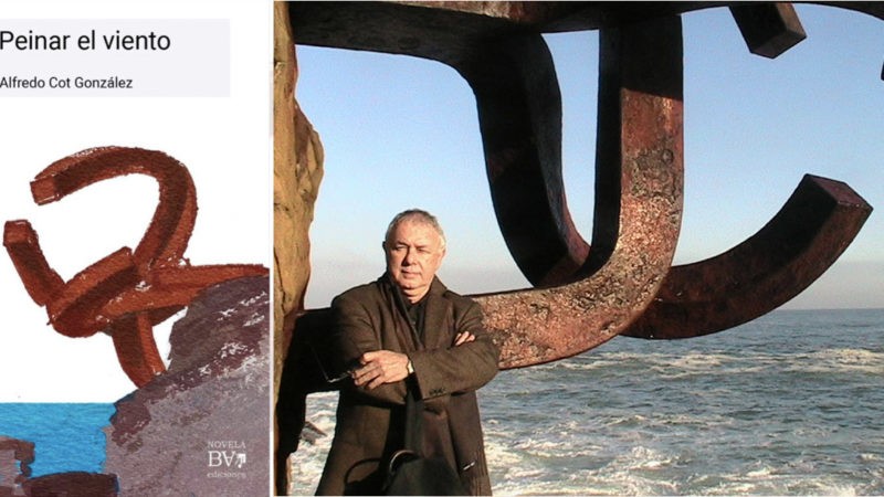 EDUARDO CHILLIDA PROTAGONIZA LA PORTADA DE ‘PEINAR EL VIENTO’,  EL NUEVO LIBRO DE ALFREDO COT