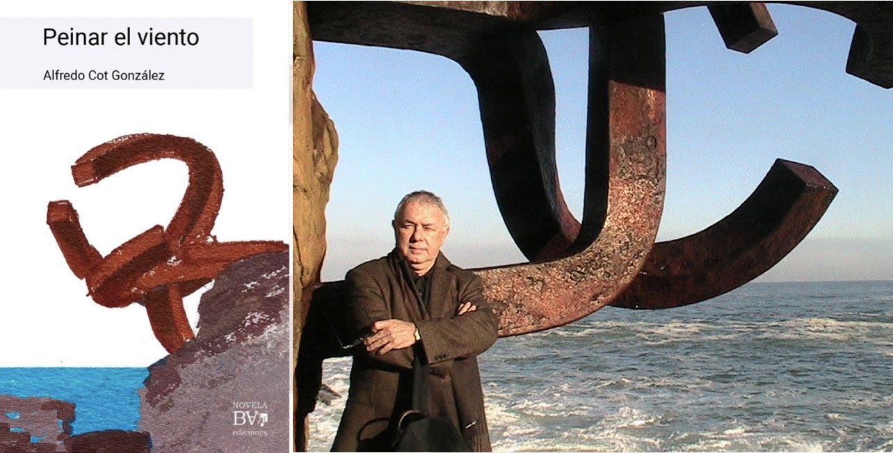 EDUARDO CHILLIDA PROTAGONIZA LA PORTADA DE ‘PEINAR EL VIENTO’,  EL NUEVO LIBRO DE ALFREDO COT