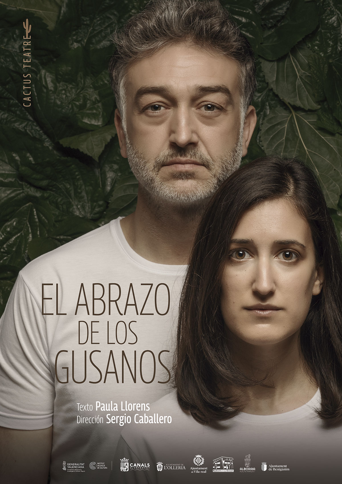 “El abrazo de los gusanos”, con cuatro candidaturas a los Premios Max, llena de talento valenciano el escenario de Sala Russafa