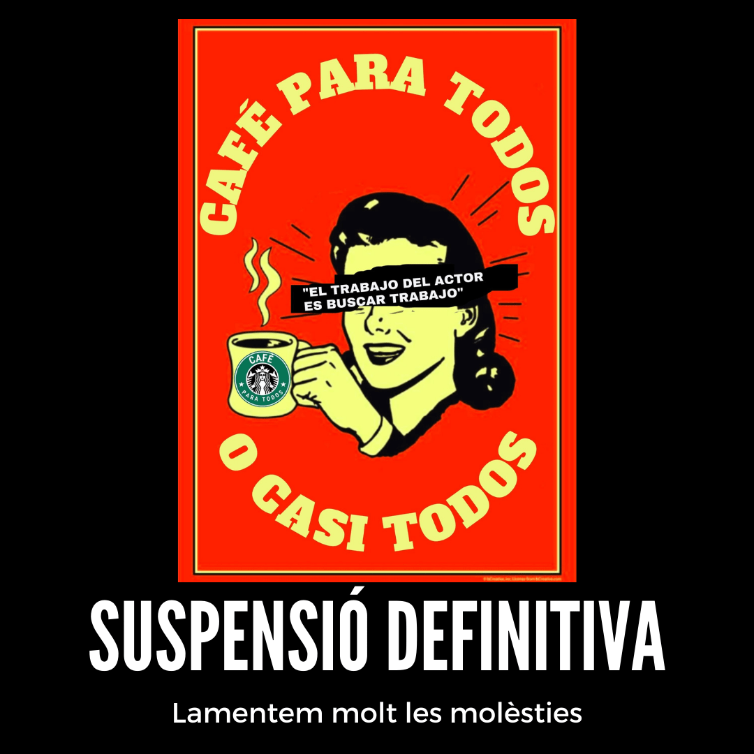 SUSPENSIÓN DEFINITIVA DE ‘CAFÉ PARA TODOS’ POR COVID-19