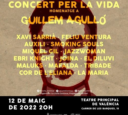 El Principal de Valencia acoge el primer ‘Concert per la vida’, en homenaje a Guillem Agulló